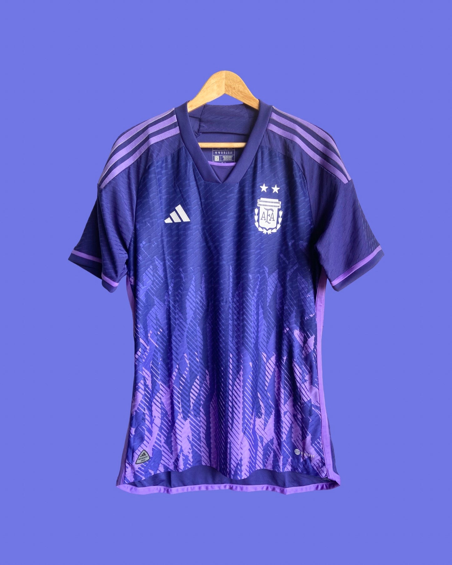 2022 Argentina Home Jersey Authentic 2 Stars - Adidas Official Product (HB9214)