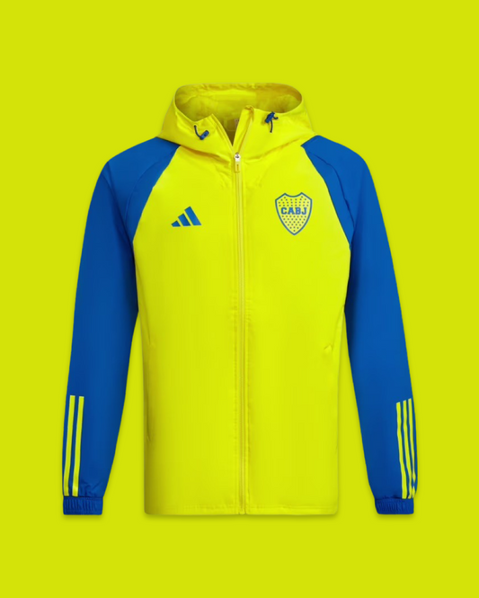 23-24 Boca Juniors All-Weather Jacket - Adidas Official Product (HY0406)