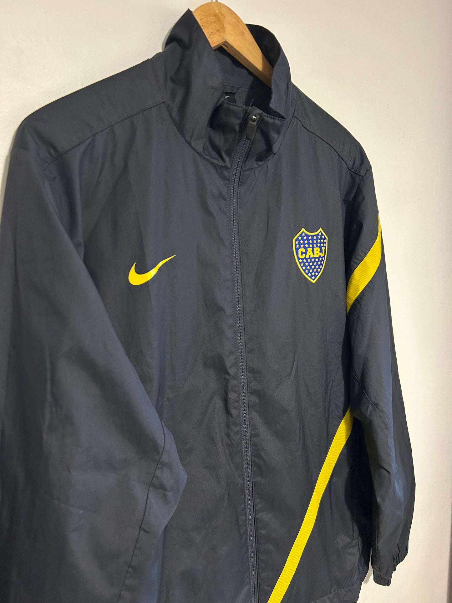 2011 Boca Juniors Windbreaker- Nike Official Product (USED. Excellent Condition. Verified by The Aguante)