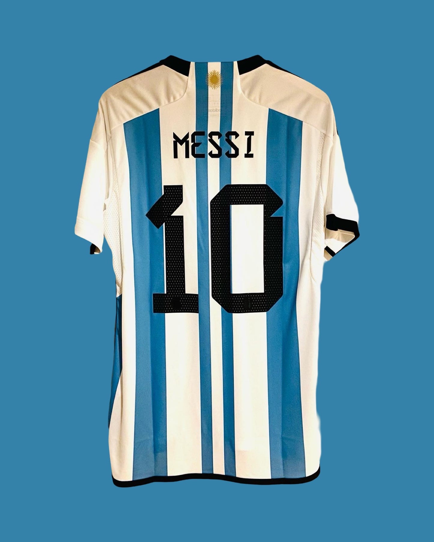 2022 Messi Argentina Home Jersey Aeroready - Adidas Official Product