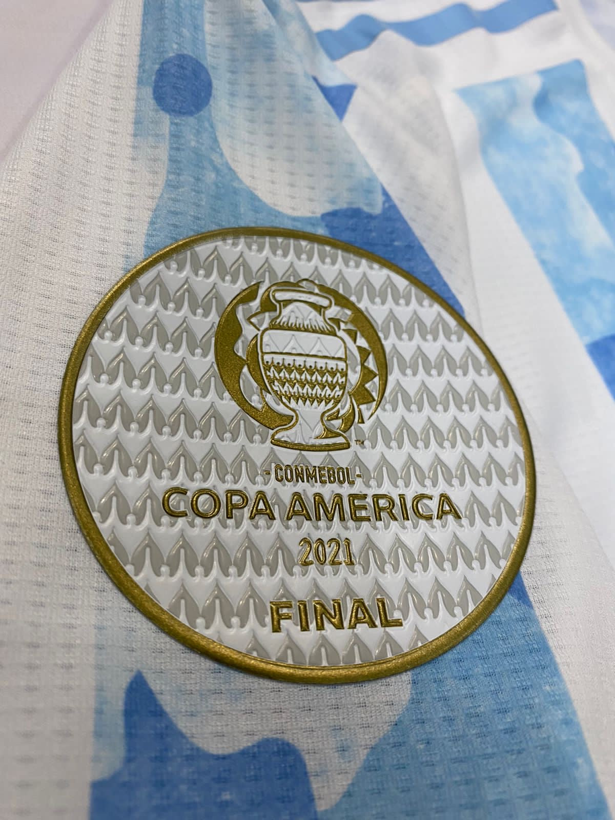 2021 Messi Argentina Home Jersey Copa America Final player issue AUTHENTIC Heat.Rdy (FS6568) Made in Argentinal