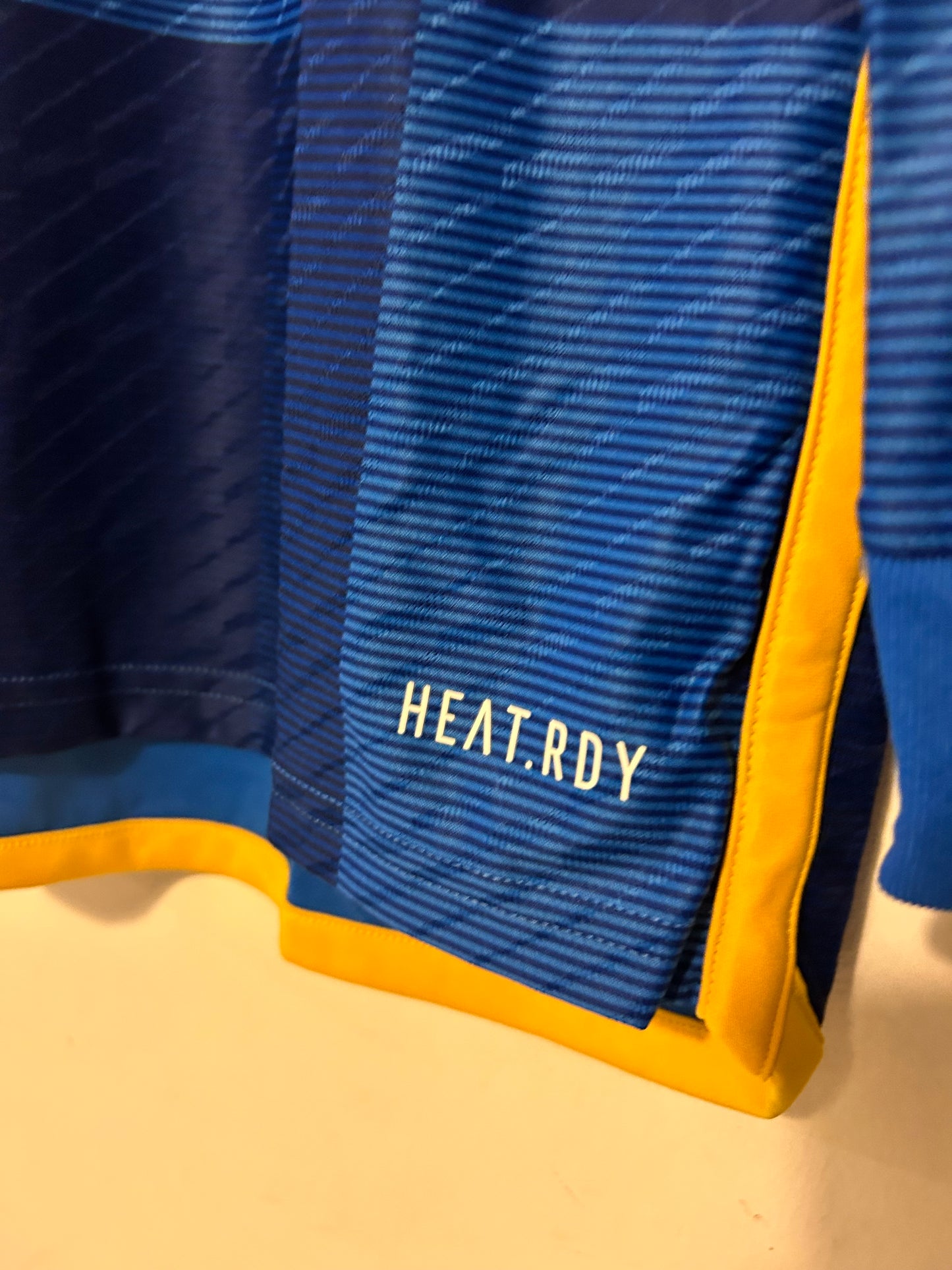 23-24 Boca Juniors Authentic Heat.Rdy Jersey Home Long Sleeve - Adidas Official Product (HY0282)