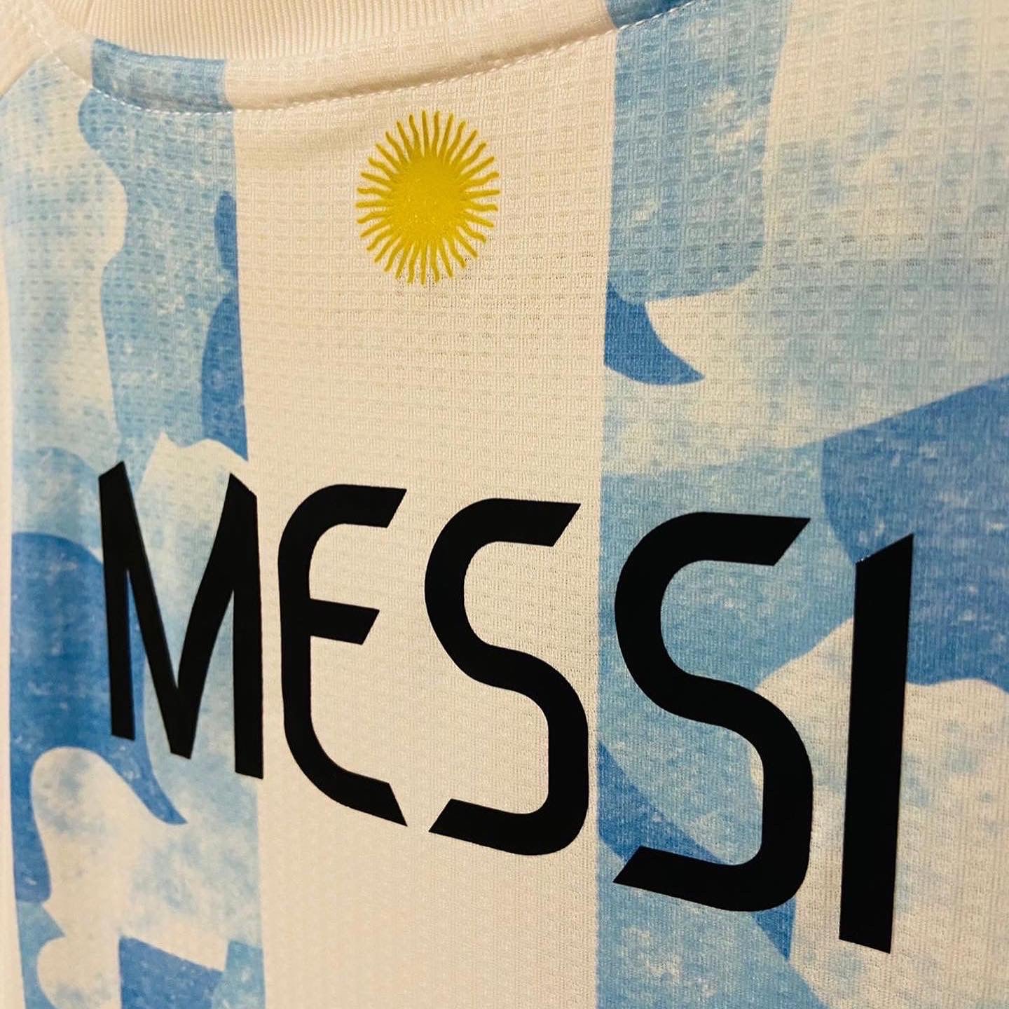 2020 Messi Argentina Home Jersey AUTHENTIC player issue Heat.Rdy (FS6568) Made in Argentina