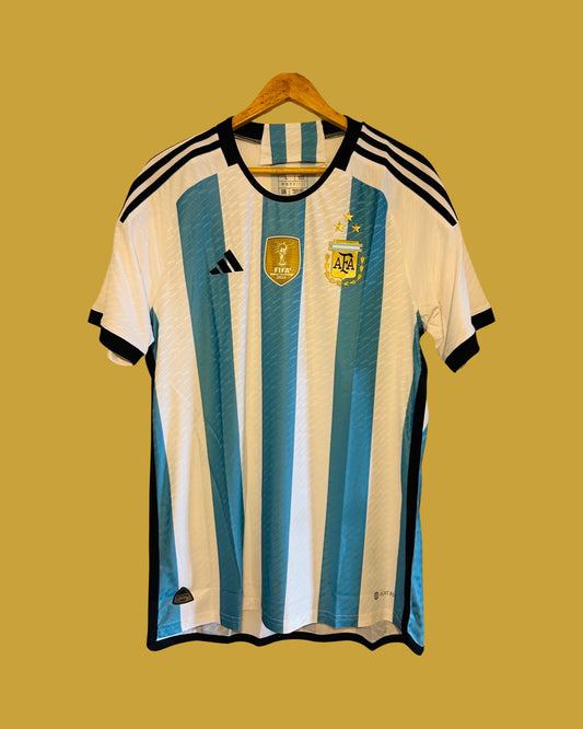 2023 Argentina AUTHENTIC Heat.Rdy Home Jersey 3 STARS - Adidas Official Product (IB3593)