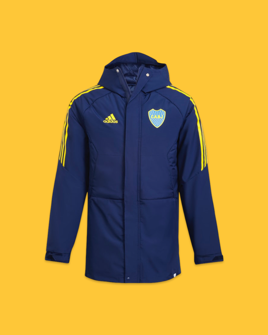 22-23 Boca Juniors Parka Stadium Jacket - Condivo 22 - Adidas Official Product (HC0988)