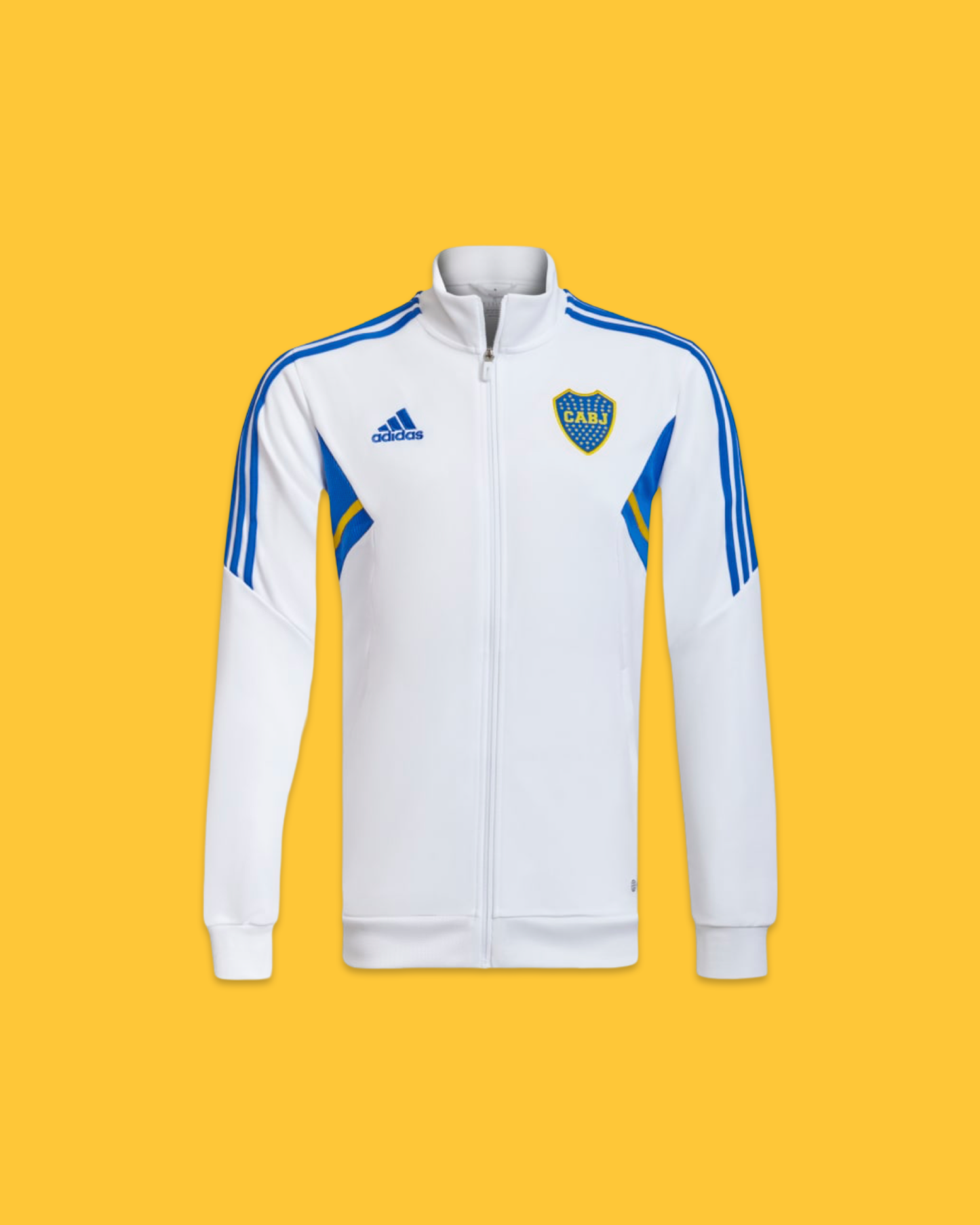 22-23 Boca Juniors White Tracksuit Condivo 22 - Adidas Official Product (HC0992)