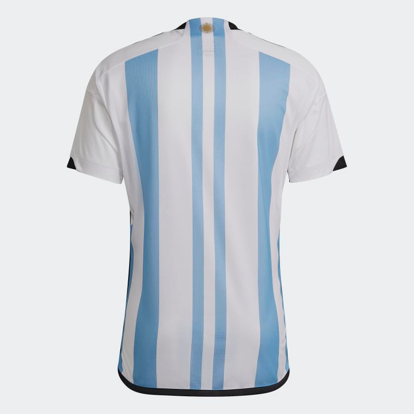 2022 Argentina Home Jersey Aeroready 2 STARS - Adidas Official Product (HB9215)