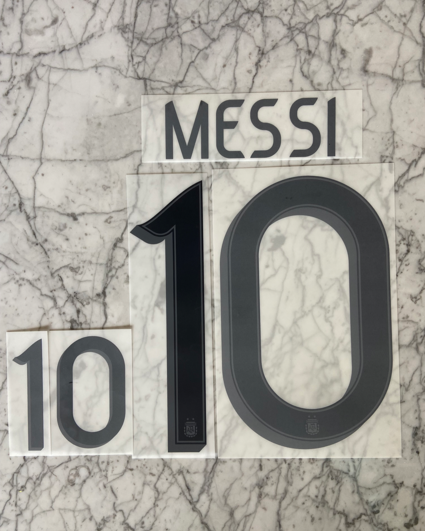 20-21 MESSI Argentina Official Nameset