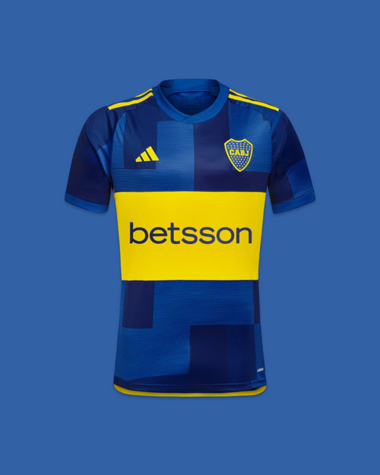 23-24 Boca Juniors Home Jersey Aeroready - Adidas Official Product (IV1922)