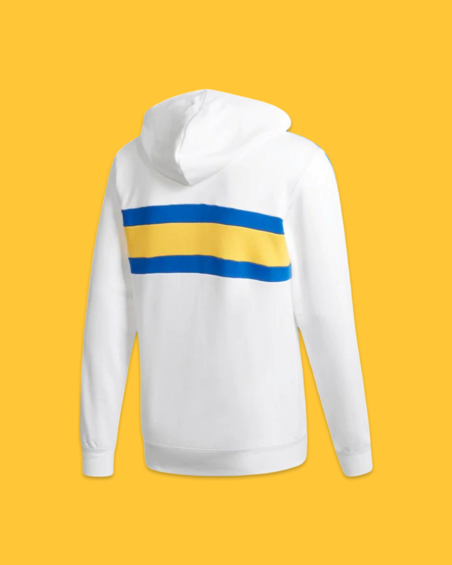 Boca Juniors 3 Stripes Hoodie - Adidas Official Product (GL7536)