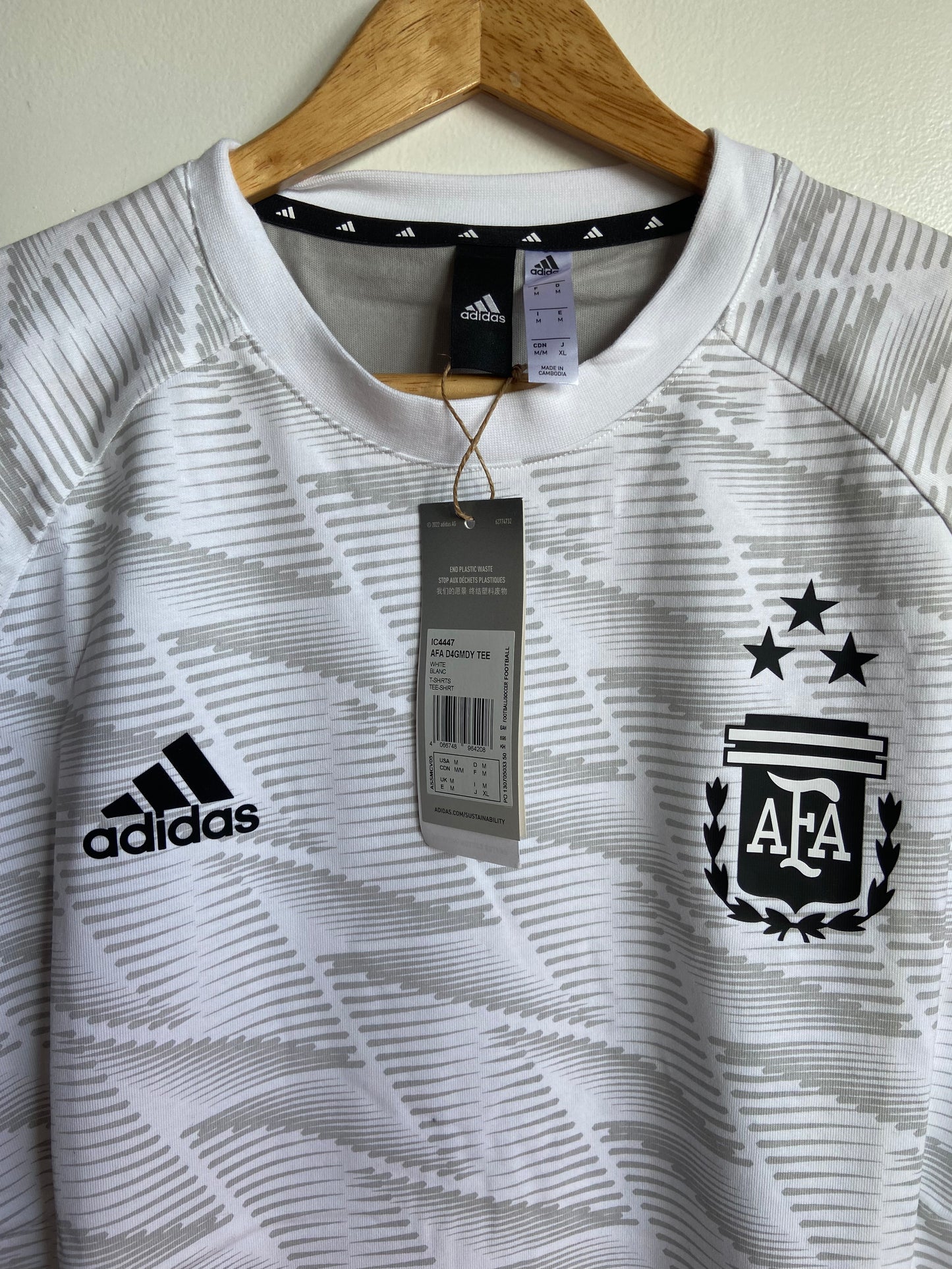 2022 Argentina Gameday Training shirt (3 STARS)