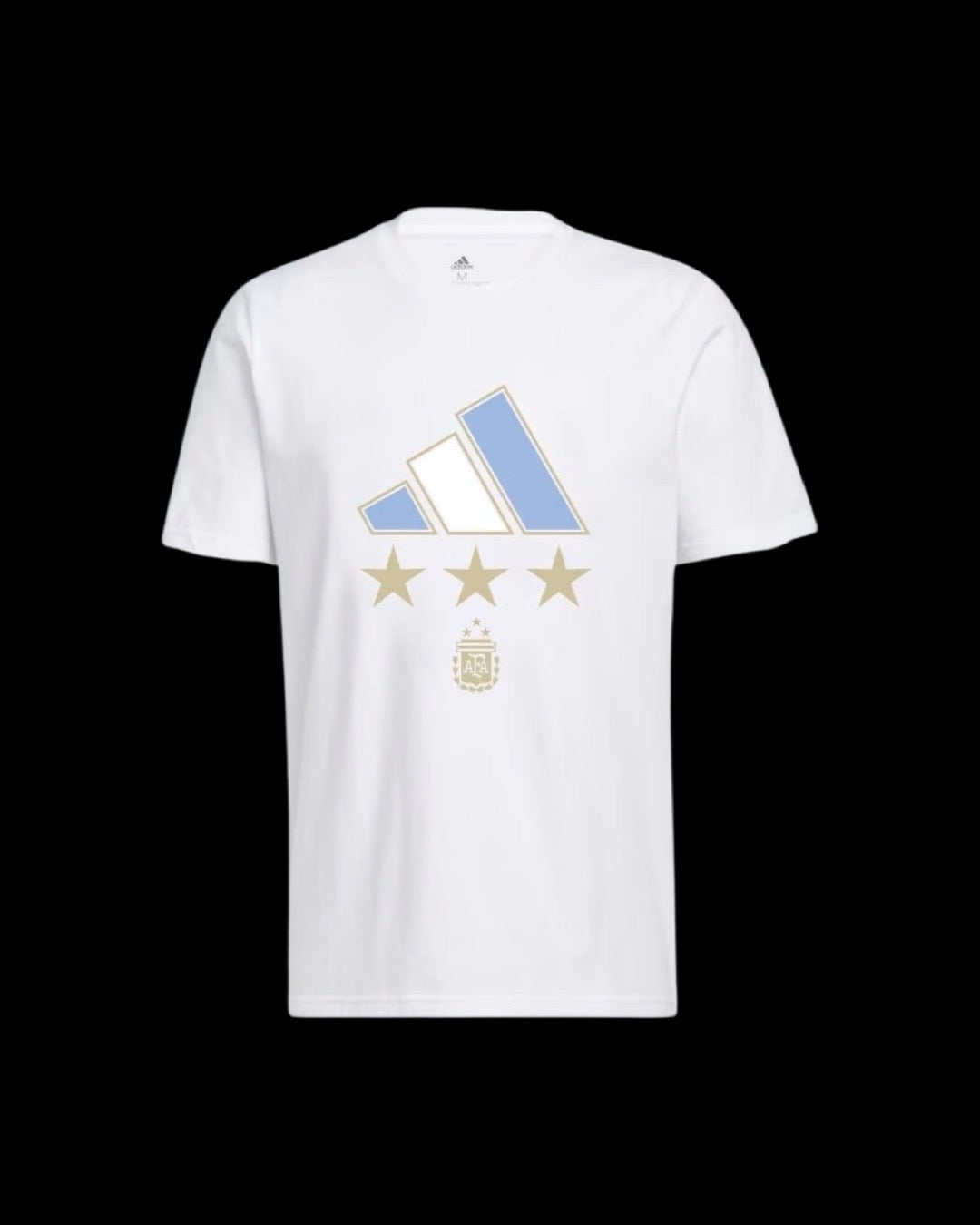 2022 Argentina World Cup White Champion Celebration Tee