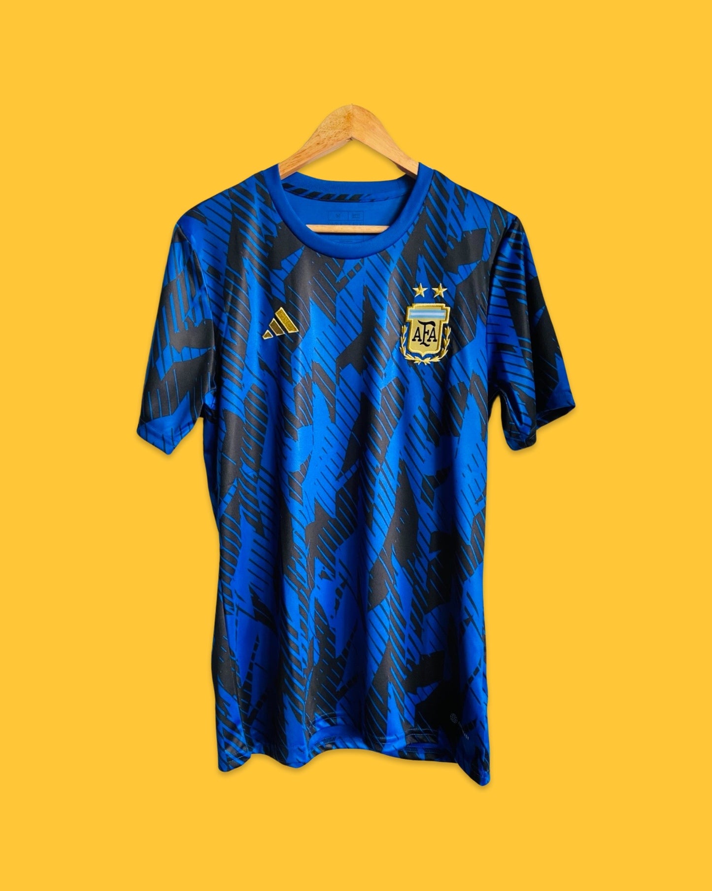 2022 Argentina Pre-Match Jersey - Adidas Official Product (HG7233)