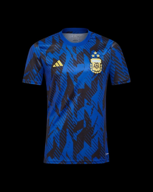 22-23 Argentina Pre-Match Jersey - Adidas Official Product (IU6210)