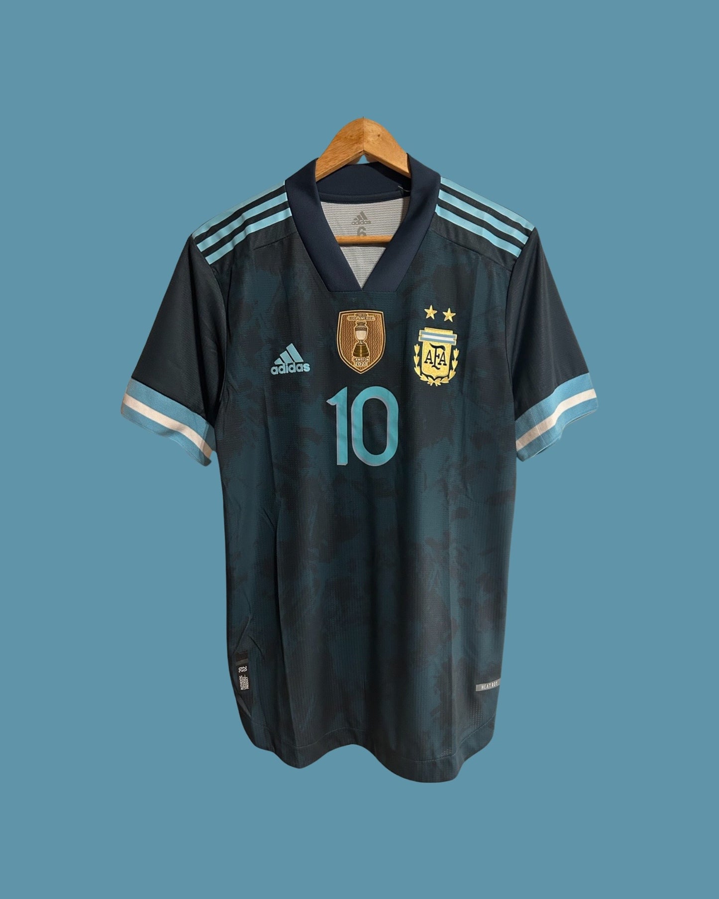 20-21 Argentina Away AUTHENTIC Heat.Rdy Jersey (Numbered Size)