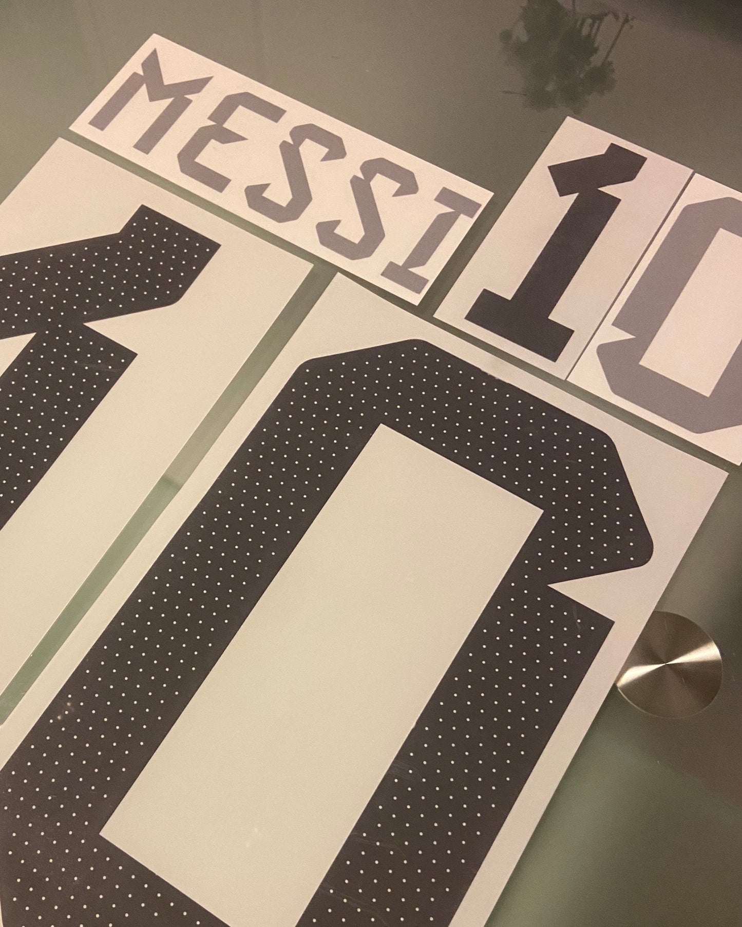 Messi Argentina Home & Away Official Nameset (2 & 3 STARS)