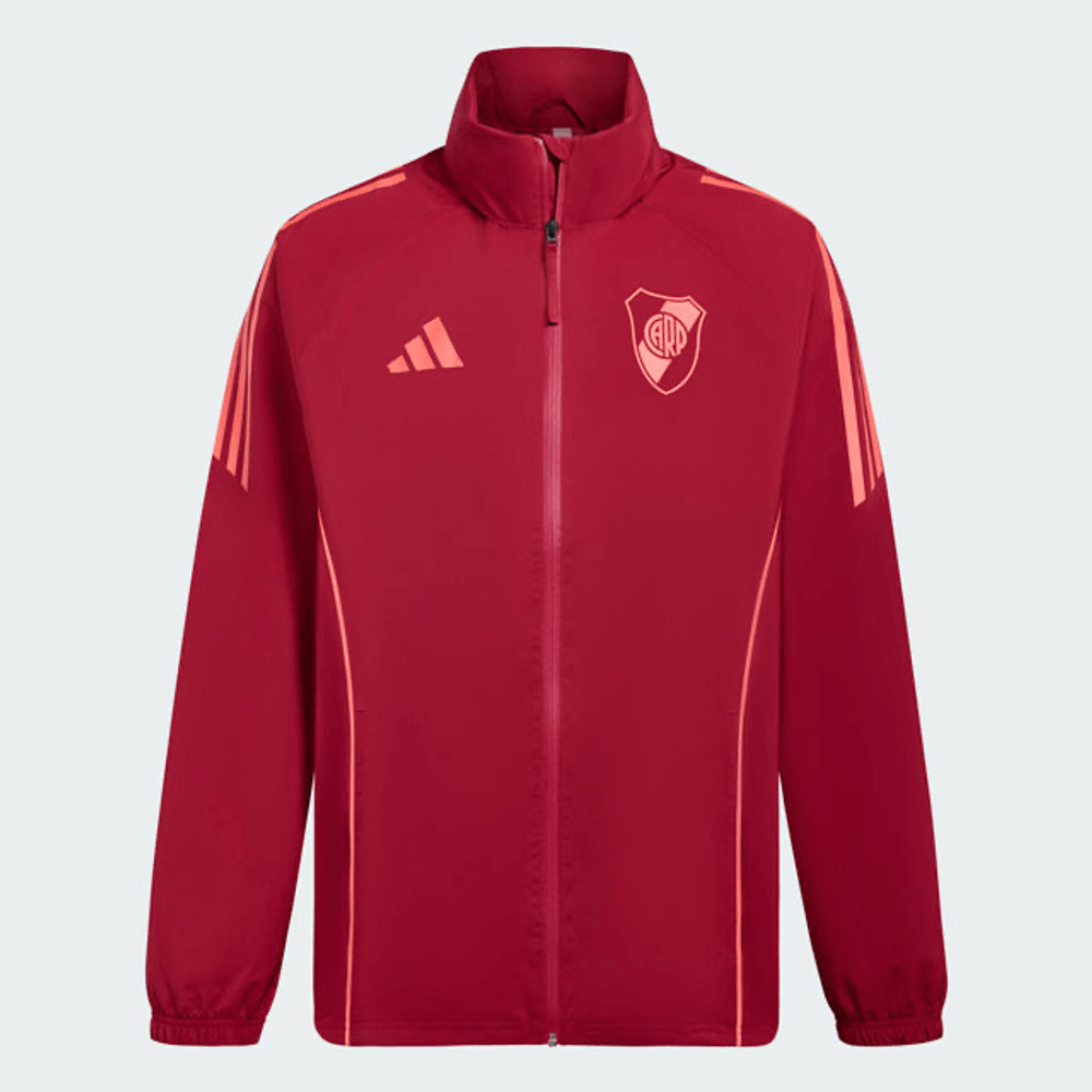 24-25 River Plate Rain Jacket Adidas Official IS5549