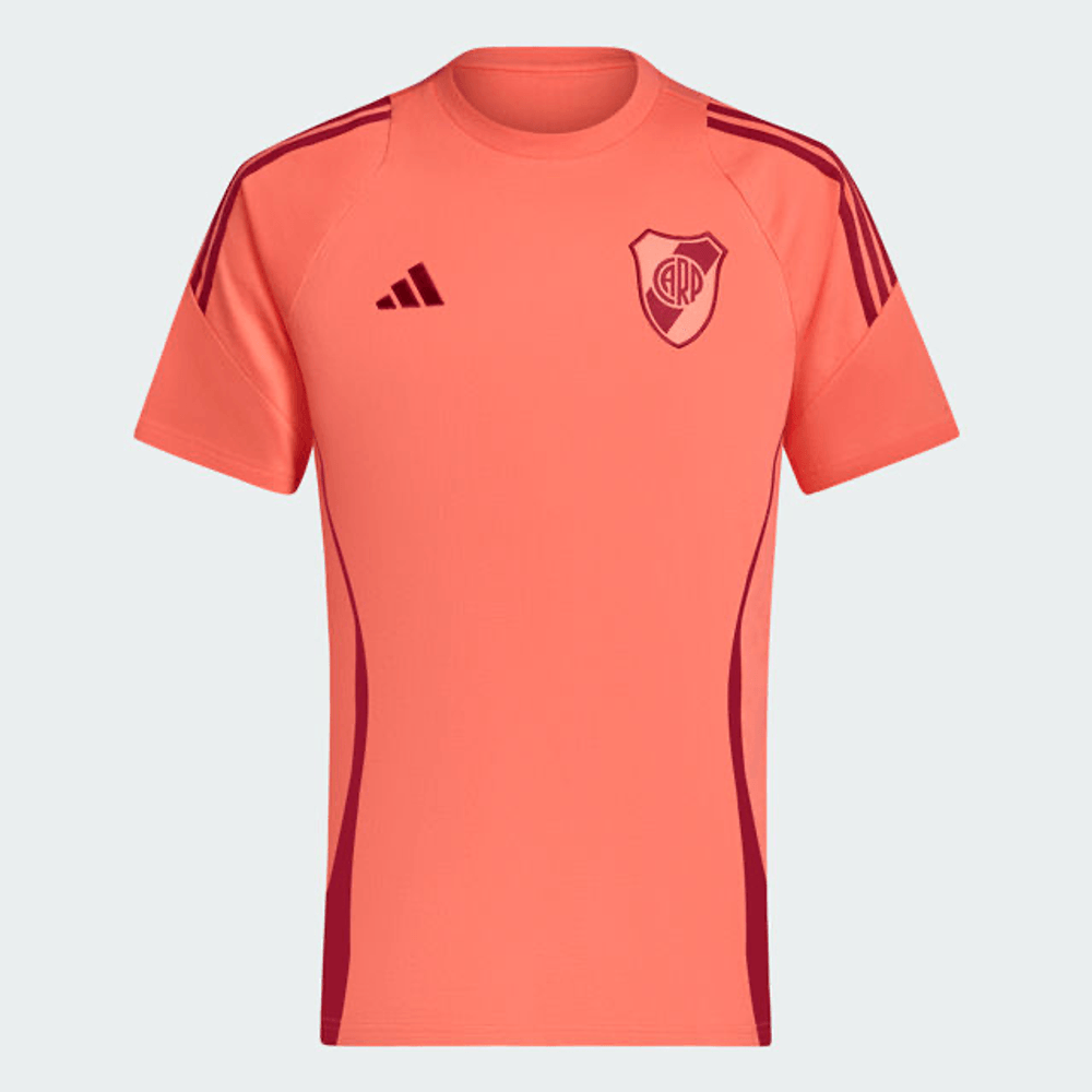 24-25 River Plate Away T Shirt Adidas Official JI8758