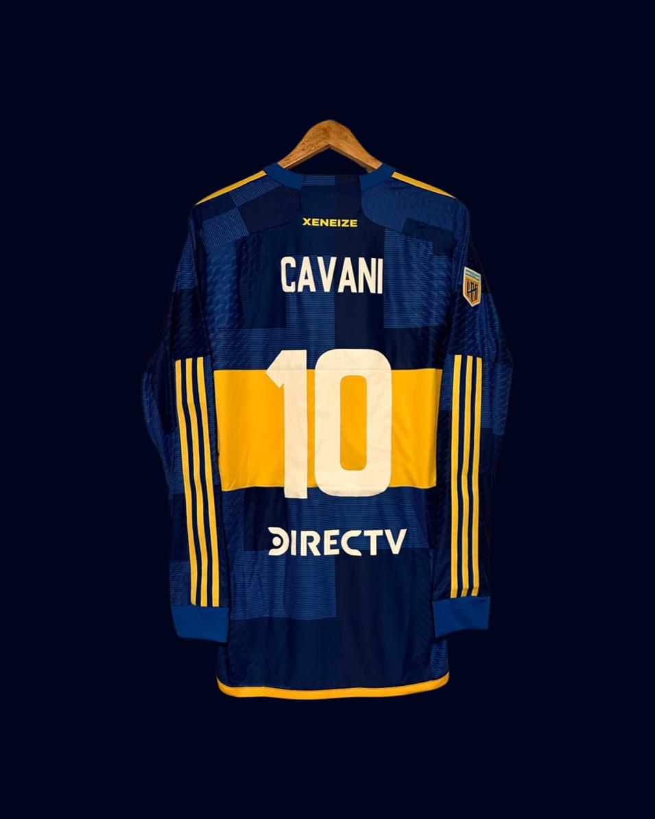 23-24 Boca Juniors Authentic Jersey - Home Kit (Long Sleeve)