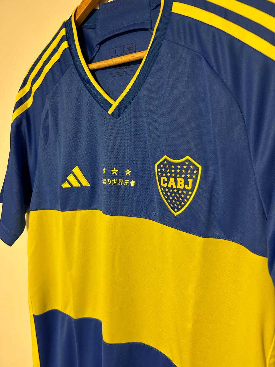 Boca Juniors 2003 Intercontinental cup Anniversary jersey