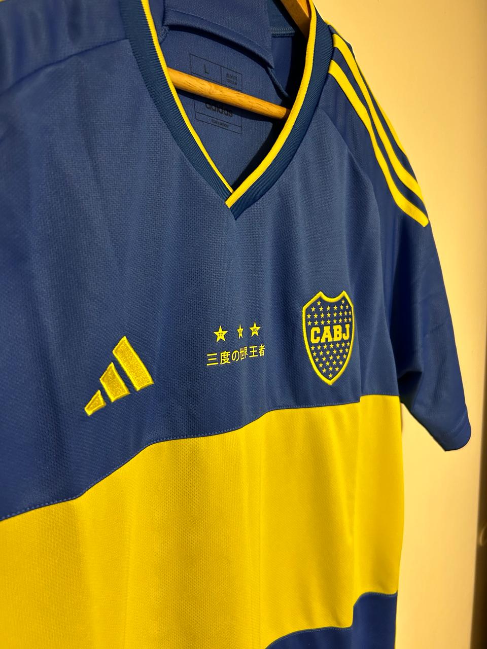 Boca Juniors 2003 Intercontinental cup Anniversary jersey