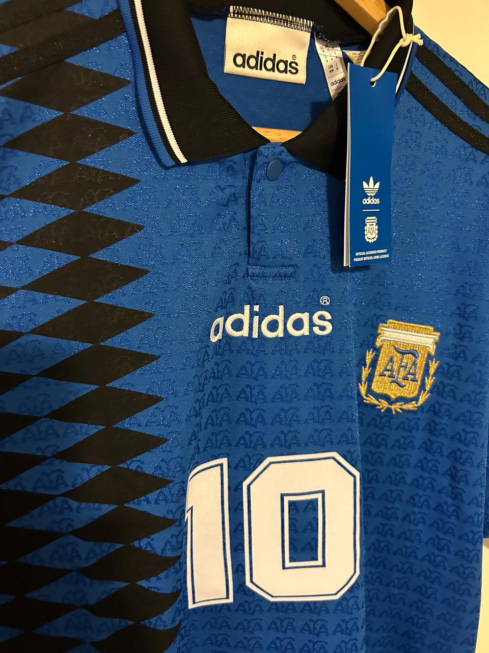 1994 Argentina Away shirt Adidas Official Reissue