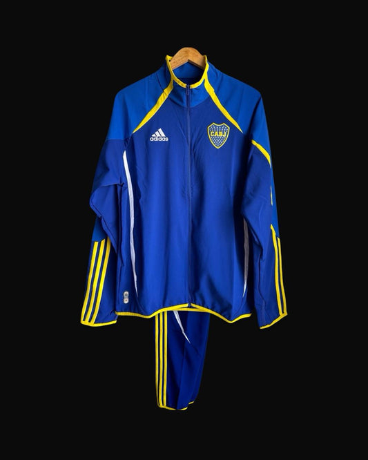 2022 Boca Juniors Teamgeist Tracksuit - Adidas Official Reissue