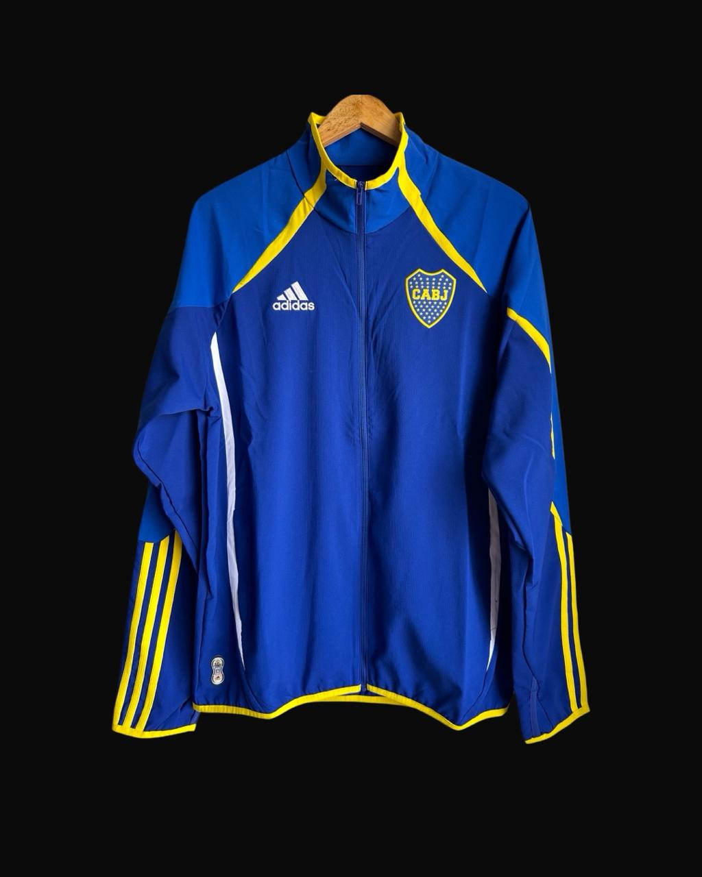 2022 Boca Juniors Teamgeist Tracksuit - Adidas Official Reissue