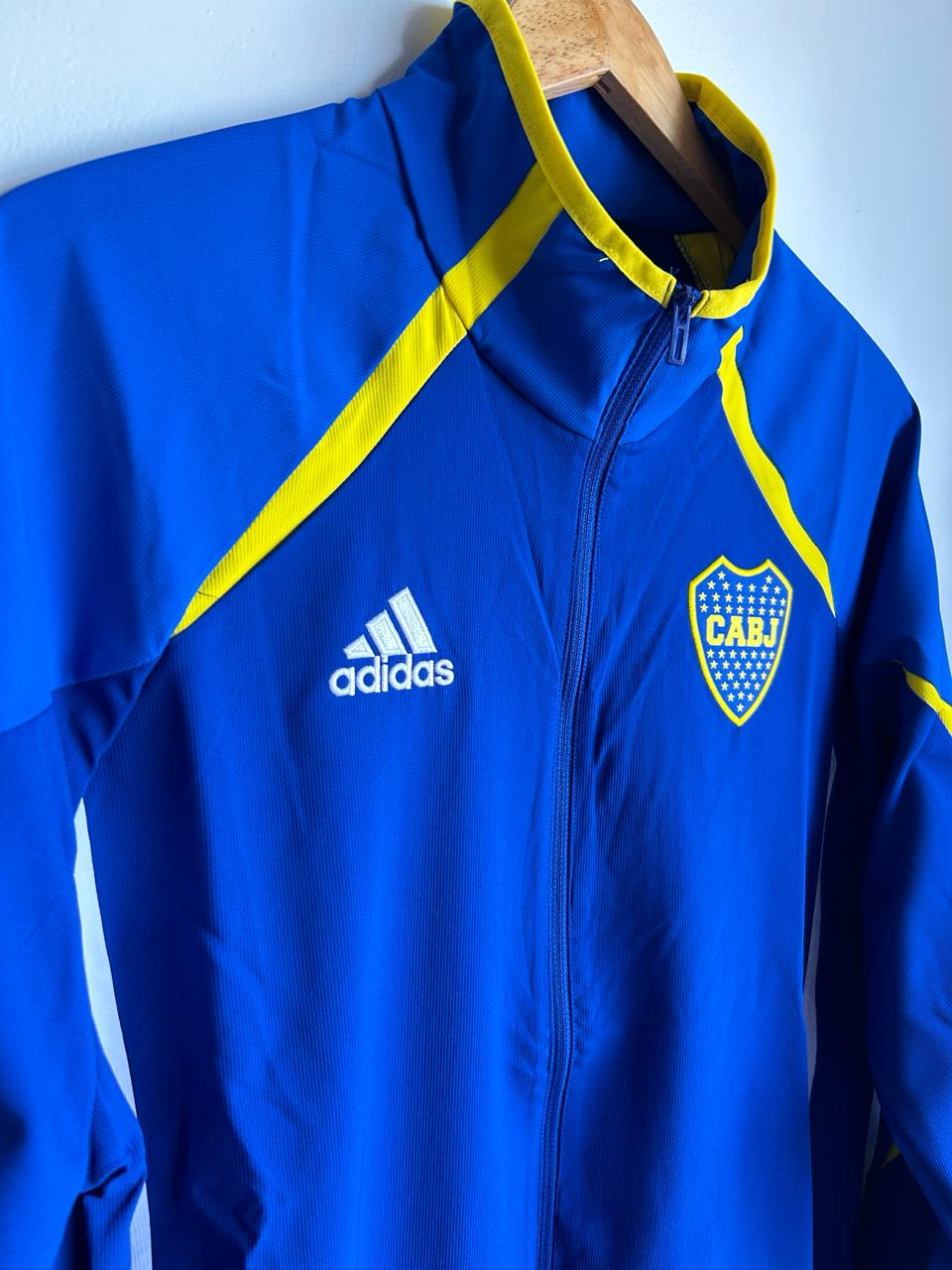 2022 Boca Juniors Teamgeist Tracksuit - Adidas Official Reissue