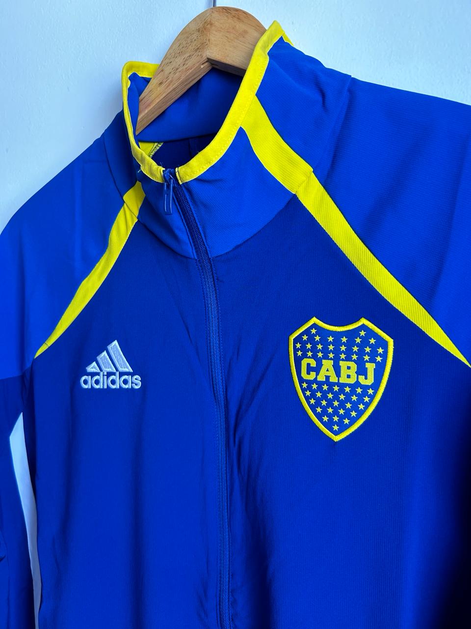 2022 Boca Juniors Teamgeist Tracksuit - Adidas Official Reissue