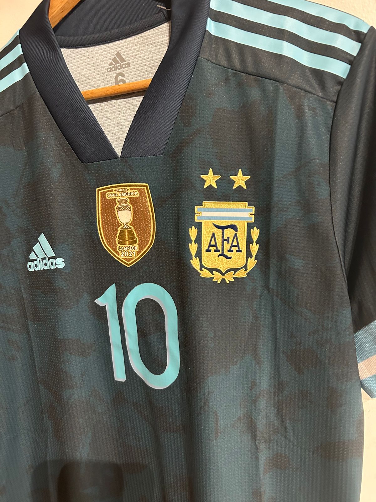 20-21 Argentina Away AUTHENTIC Heat.Rdy Jersey (Numbered Size)