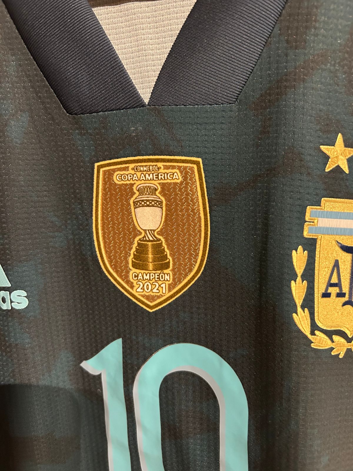 20-21 Argentina Away AUTHENTIC Heat.Rdy Jersey (Numbered Size)