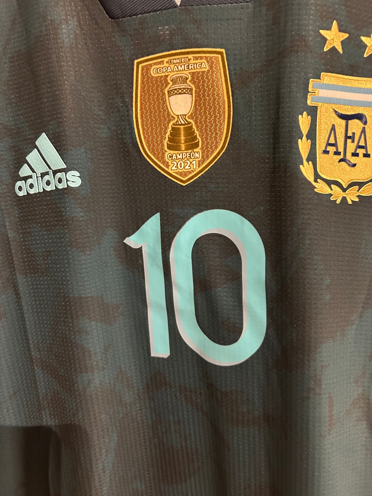 20-21 Argentina Away AUTHENTIC Heat.Rdy Jersey (Numbered Size)