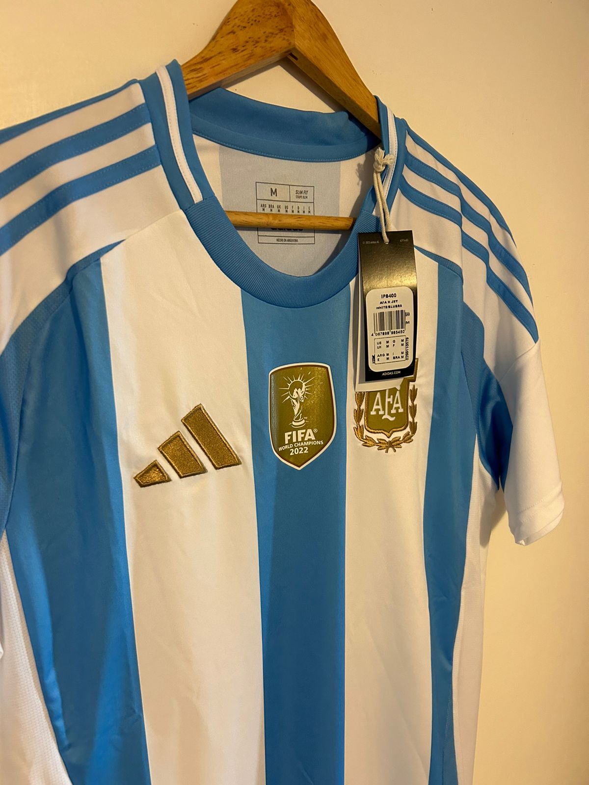 24-25 Argentina Aeroready Home Jersey (IP8400) Adidas Official Product