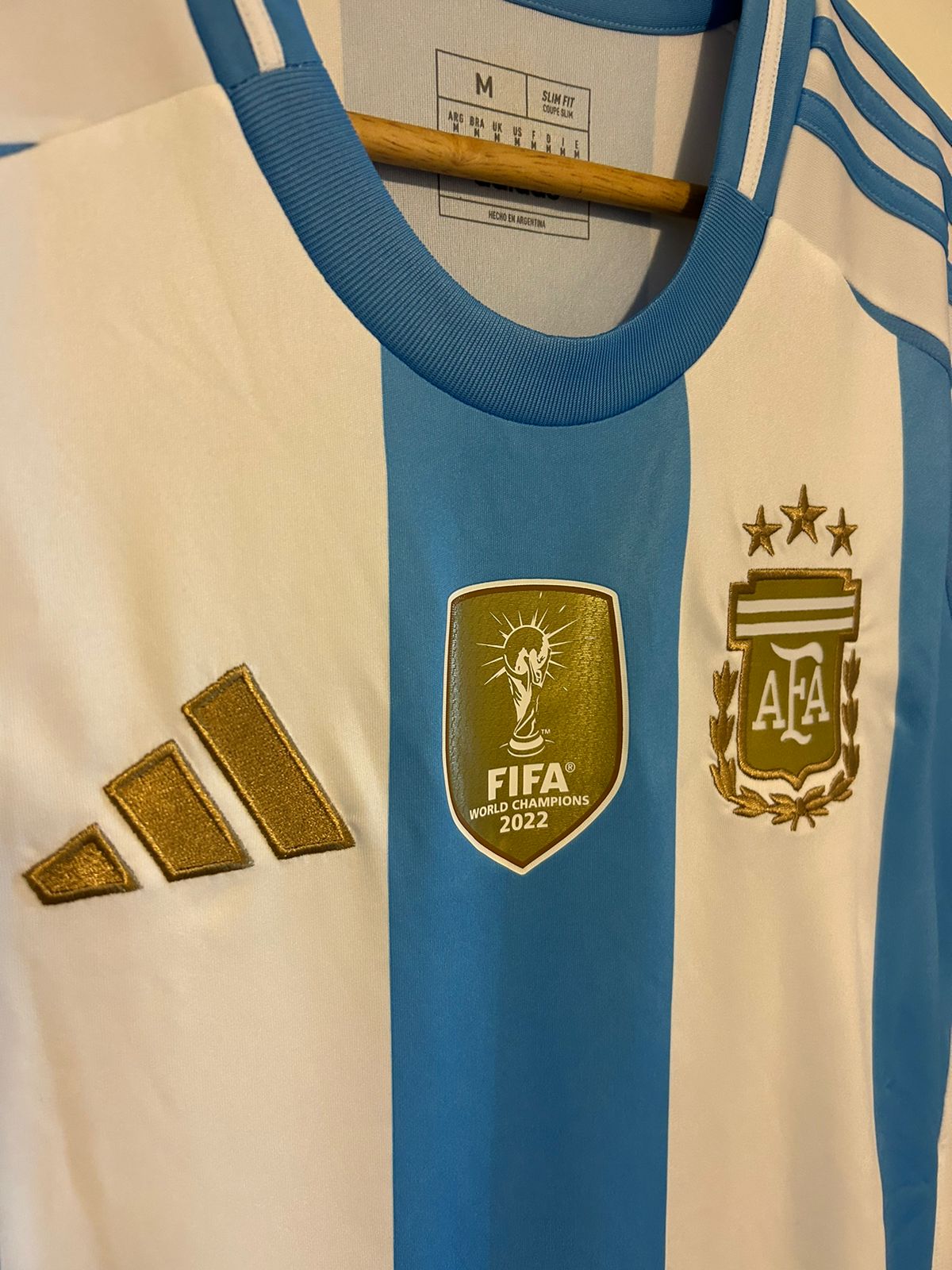 24-25 Argentina Aeroready Home Jersey (IP8400) Adidas Official Product