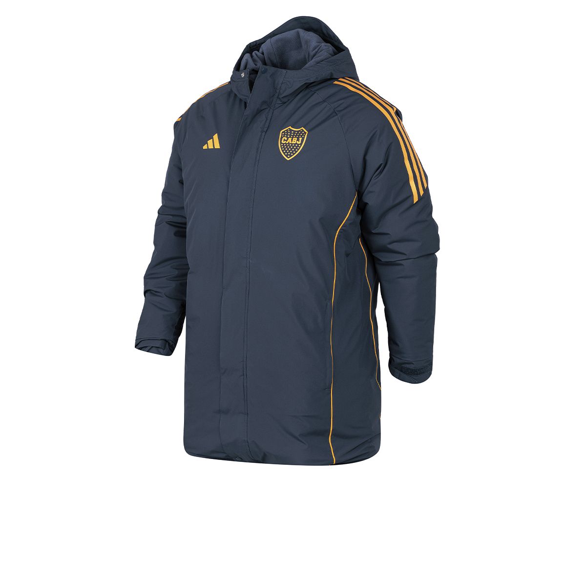 24-25 Boca Juniors Parka Winter Jacket Adidas Official IS5590